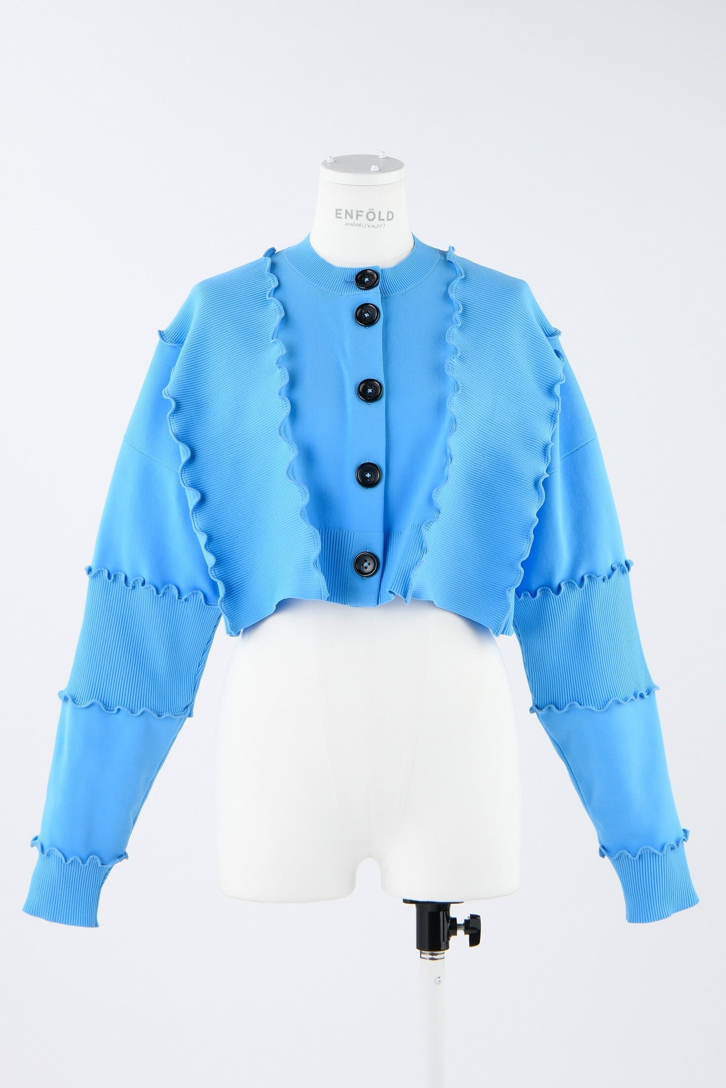 ENFOLD】WAVE CARDIGAN | インターナショナルリレーション 