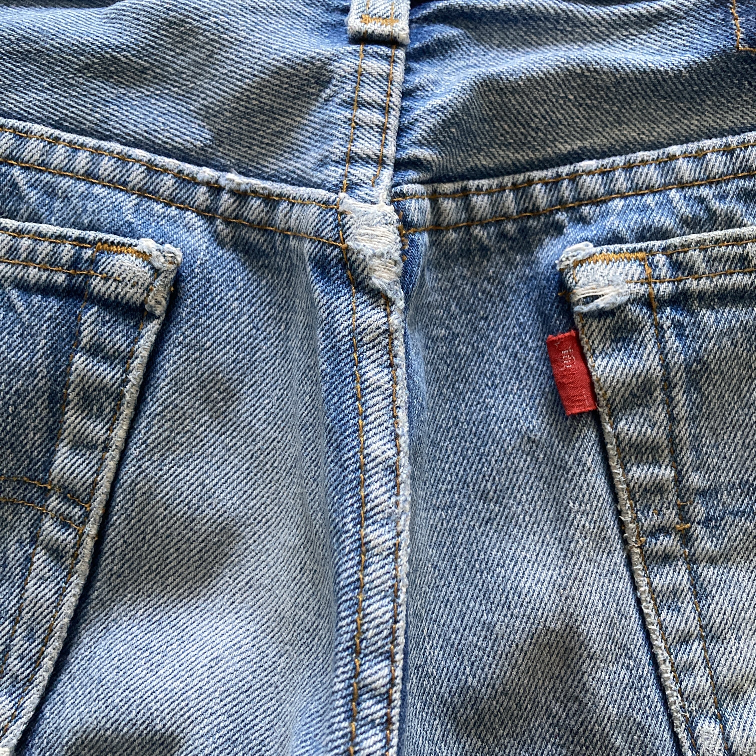 W31】80s US.Levis 501 リーバイス エルパソ工場(525) ボタン裏刻印525