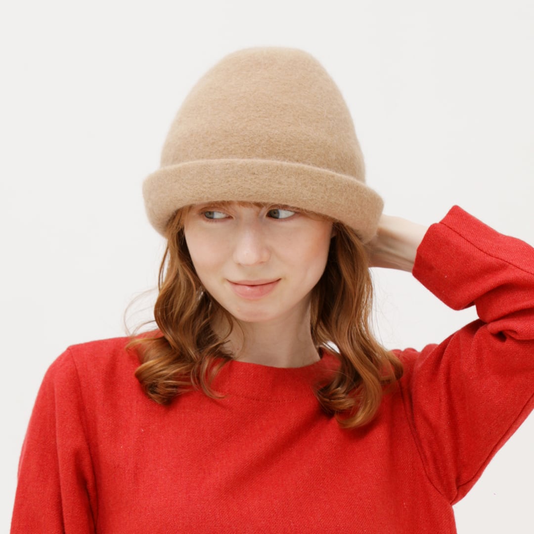 水野ミリナー 綿の帽子☆未使用品 - 帽子