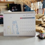 書き下ろし、ほのぼのカレンダー 2026