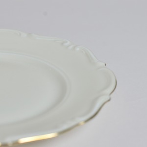 Plate / プレート〈 CT Tielsch Altwasser / カール ティエルシュ アルトワッサー / 食器 / 器 / 花リム / アンティーク / ヴィンテージ 〉112345