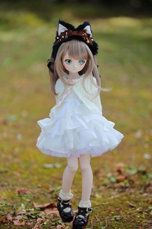 MDD / SDM対応OF【フェアリータイムドレスセット（ホワイト）】MDD / SDM Outfit【Fairy Dress (White)】