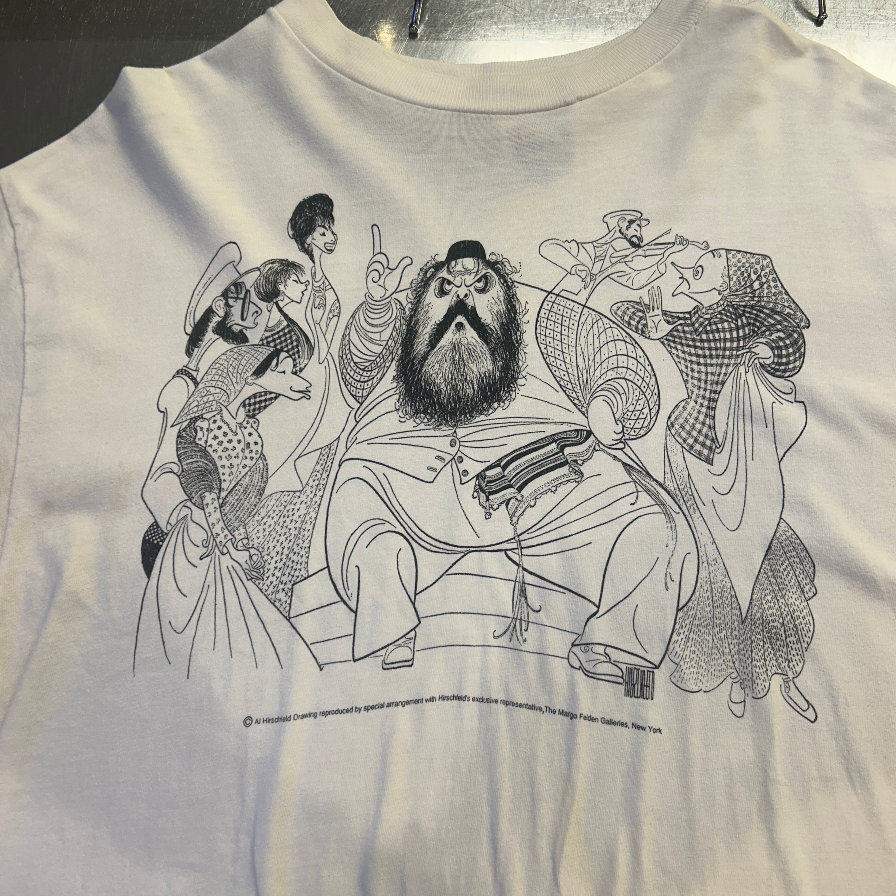 Ⓚ1990s MUSICAL T-SHIRT 'FIDDLER ON THE ROOF' SIZE L | safarionline