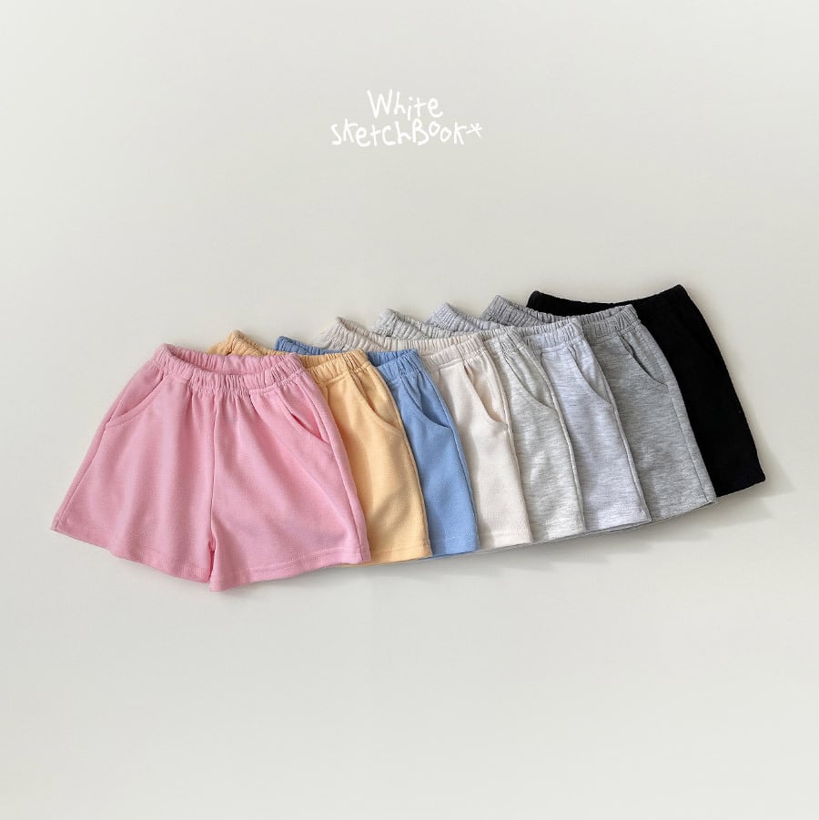 simple shorts【whitesketchbook】※5月中旬〜5月下旬発送予定
