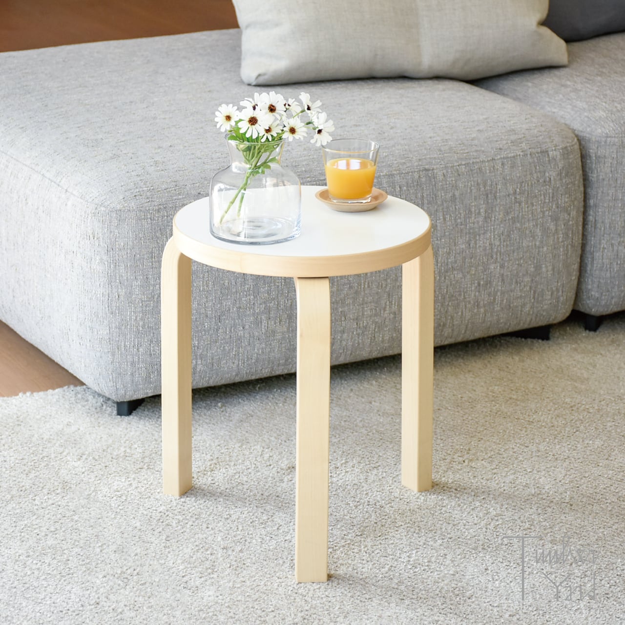 スツール 60 / ホワイト ラミネート / Stool 60 / white laminate