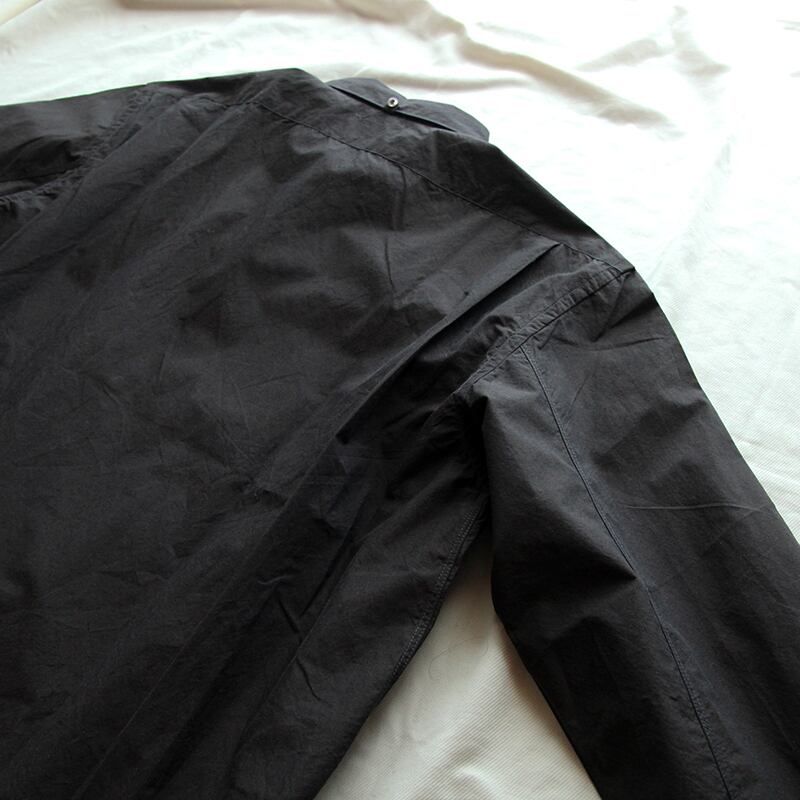 ENDS and MEANS/エンズアンドミーンズ Aldous Shirts (Dark Chocolate