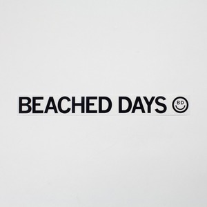 【BEACHED DAYS】BEACHED DAYS STICKER L