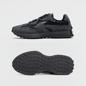 Thick-soled All Black Trainer Sneakers / シックソール オールブラック レトロ トレーナー スニーカー