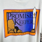 90s USA製 GILDAN ヴィンテージTee 白 クリスチャン