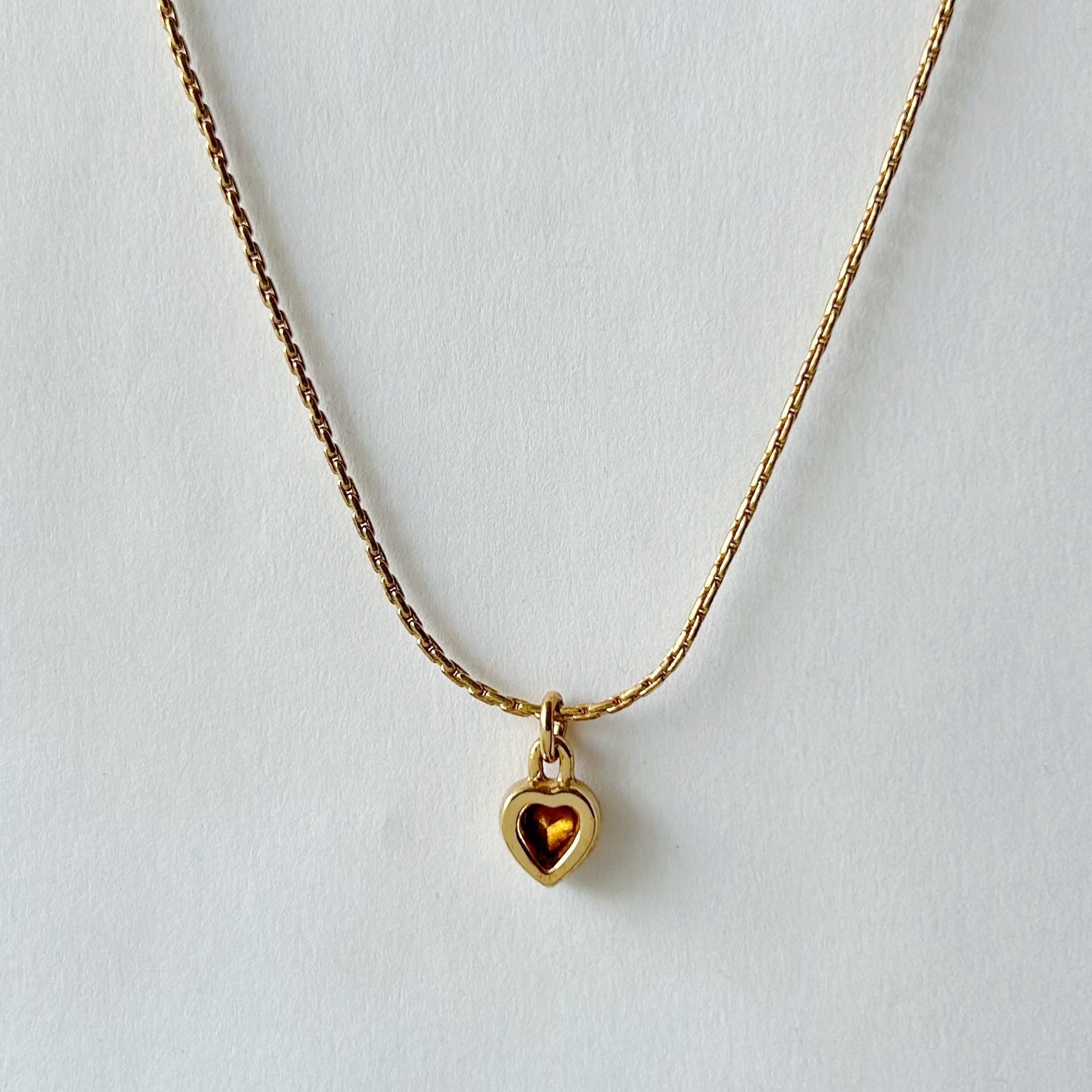 【可愛らしいデザイン】DIOR - Coeur des Curiosites ネックレス N5230】Christian Dior heart design necklace/クリスチャン