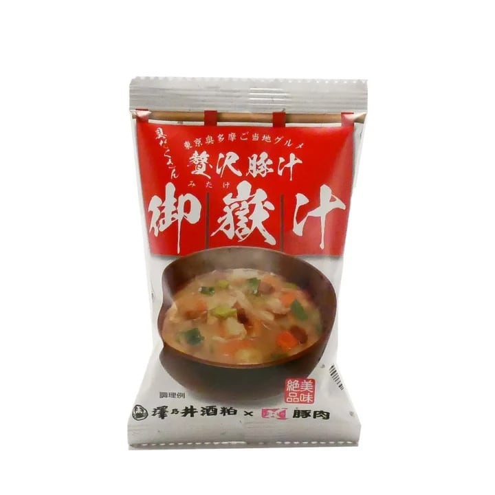 【酒粕入り具だくさん豚汁】御嶽汁フリーズドライ