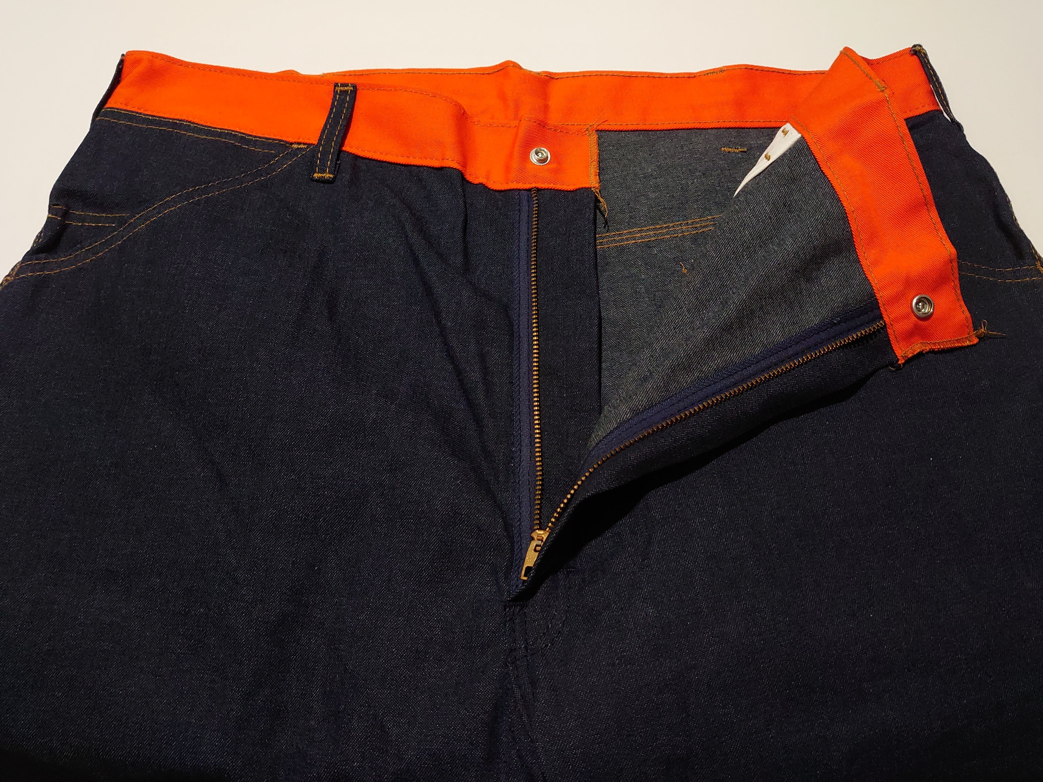 1970s DeadStock Denim Work Pants | Vintage Clothing [Lords]