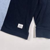 Crocodile クロコダイル ストライプ バンドカラー 鹿の子 長袖 プルオーバーシャツ LL/メンズ