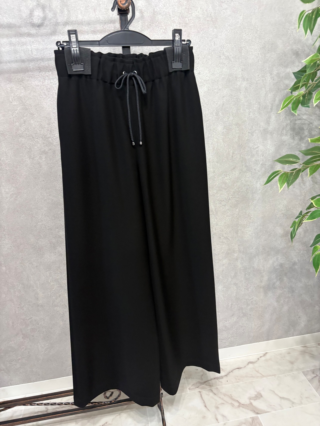 【ご予約】接触冷感！【ROBE】トロみワイドストレートパンツ　631623