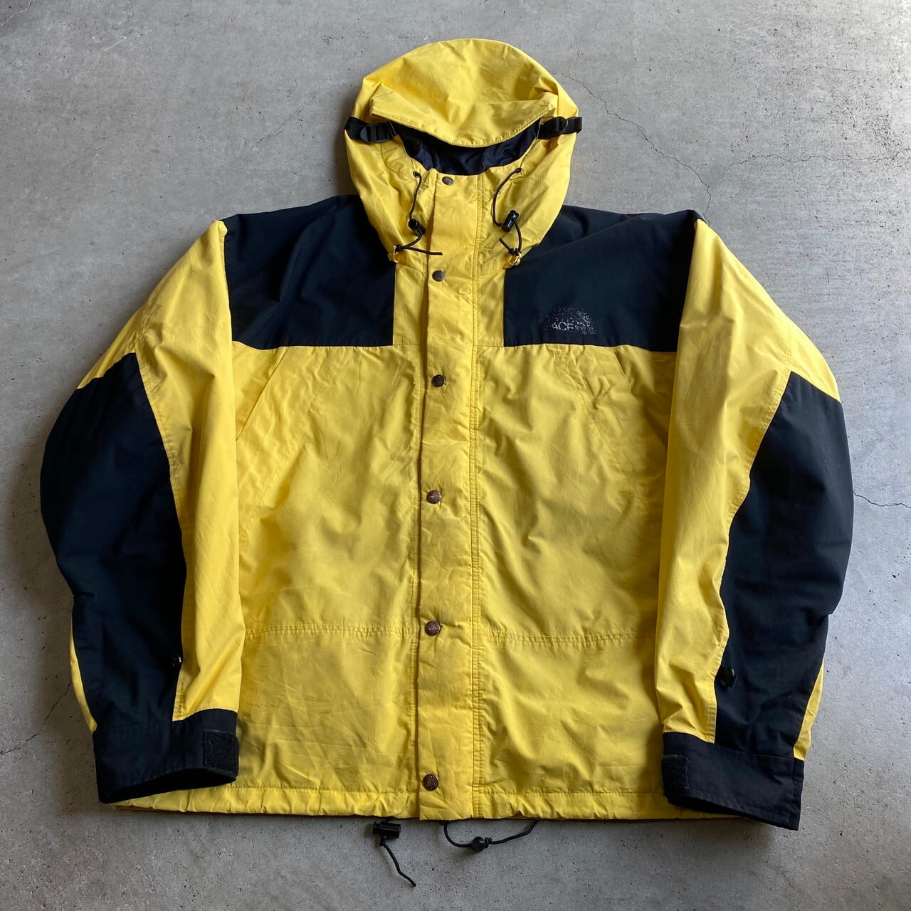 希少 USA製 最初期モデル 90年代 ビンテージ THE NORTH FACE ザ ノースフェイス マウンテンガイドジャケット マウンテンパーカー  GORE-TEX ゴアテックス メンズXL 古着 90s ヴィンテージ ビンテージ イエロー 黄色【アウトドアジャケット】【VC】 | cave ...