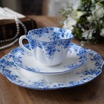 英国シェリー Dainty Blue デインティブルー トリオ thumbnail 3