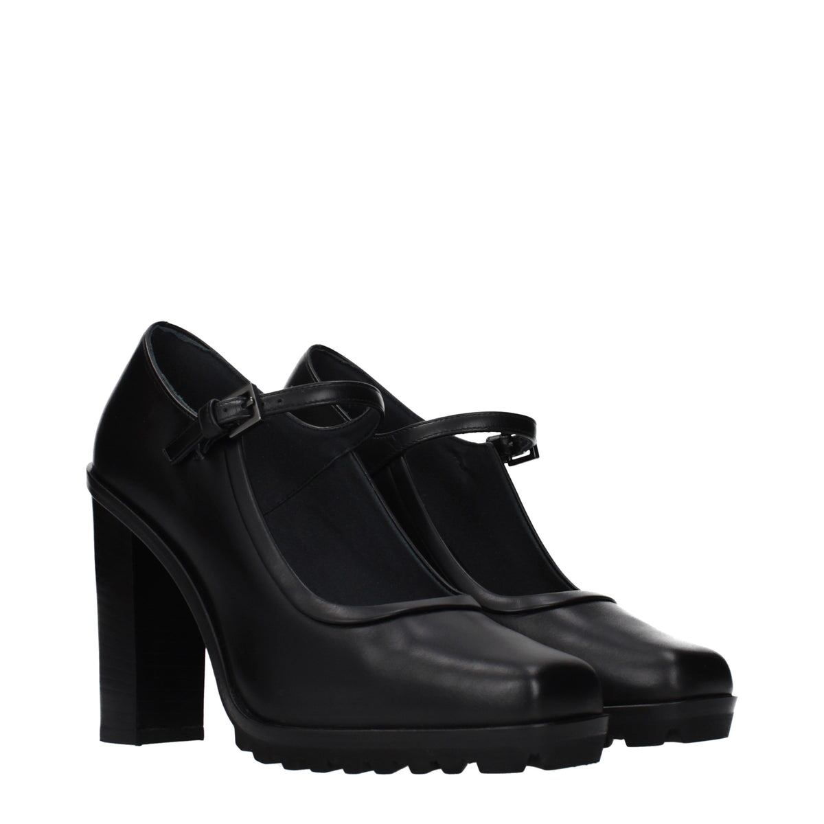 MAX MARA マックスマーラ レディース パンプス レザー ブラック
