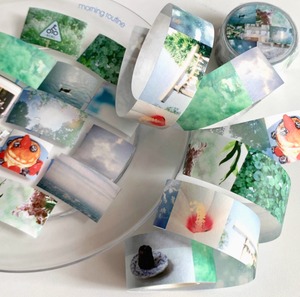 LAC33｜Lacreme 奶油派【天暇】マスキングテープ  特殊インク 剥離紙付