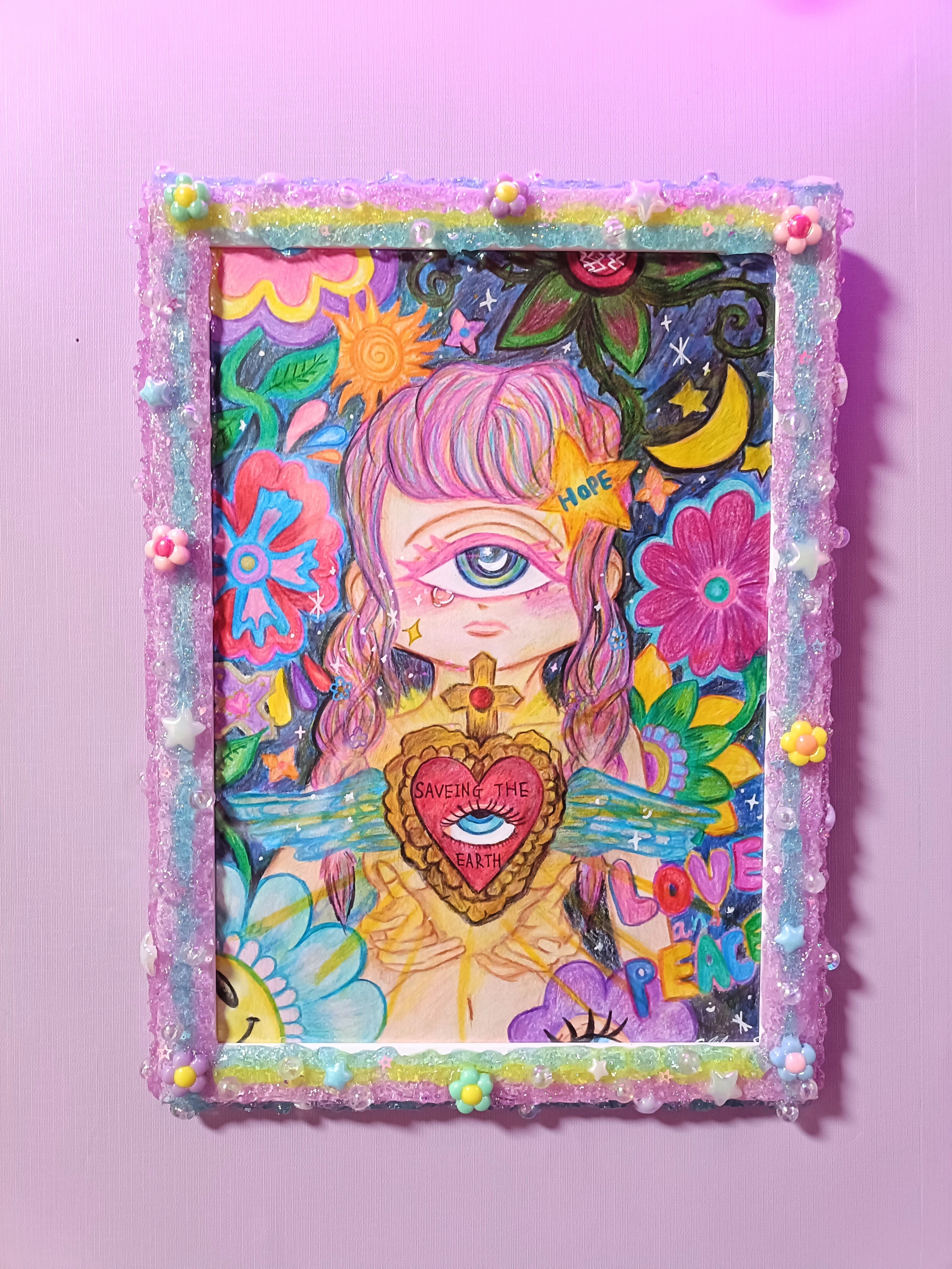 S2号】Pray to nature | 現代画家 Chika Shinoda オフィシャルショップ
