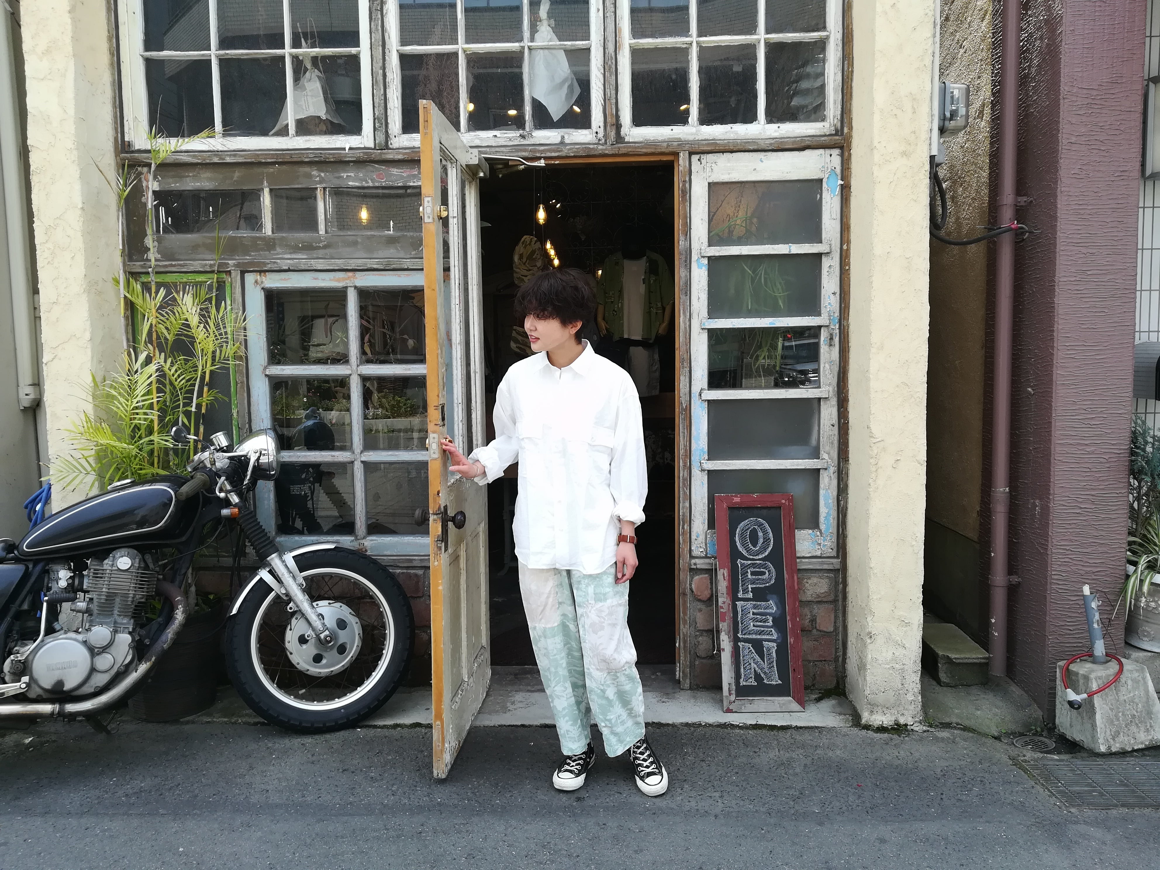 Porter Classic (ポータークラシック) ROLL UP VINTAGE COTTON SHIRT