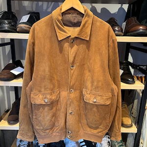 1980'S~1990'S SUEDE LEATHER JACKET
