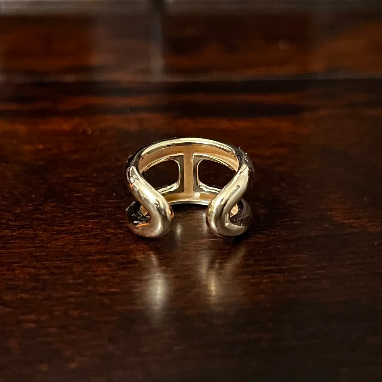 HERMES Osmose Ring PM 18K Rose Gold 54 | エルメス オスモズ リング