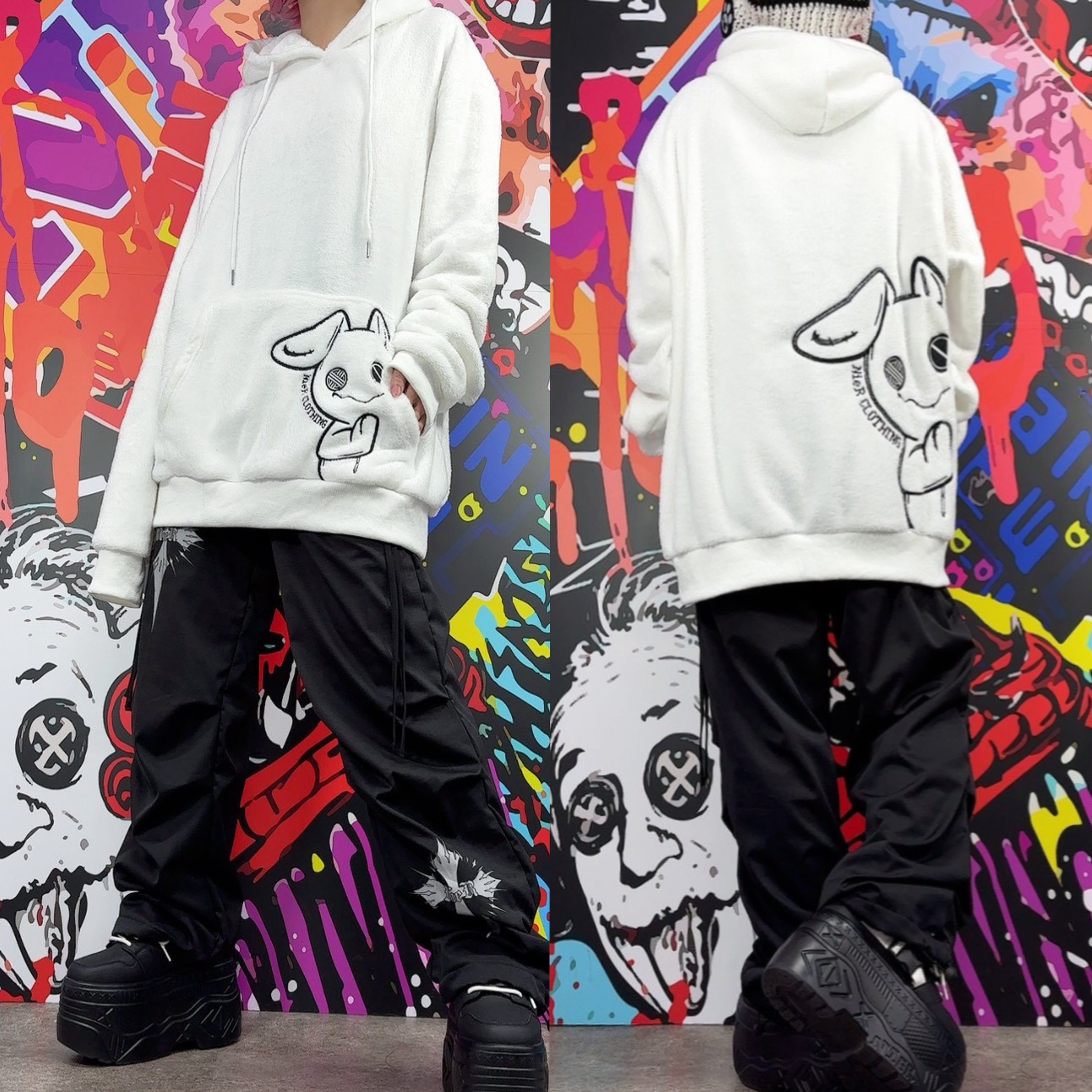 Tさま専用 OZZ CROCE ハリーポッターコラボパーカー NieRパンツ CROSS DESIGN 超防寒ボリュームシルエットパンツ | NIER CLOTHING