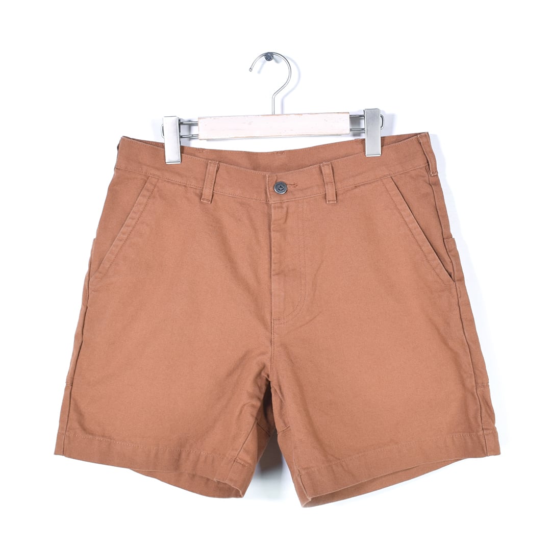 パタゴニア スタンドアップショーツ ダック地 ハーフパンツ ブラウンダック オーガニックコットン STY57228SP20 PATAGONIA W32 古着 @EZ0820