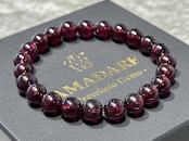 No.1954【SS】ガーネットブレスレット