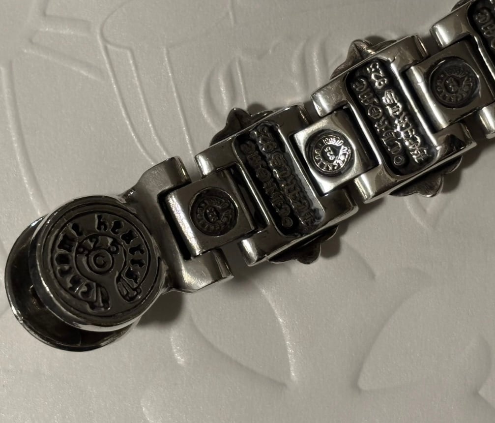 幻の逸品】 CHROME HEARTS クロムハーツ Hリンク BSフレア クリップ