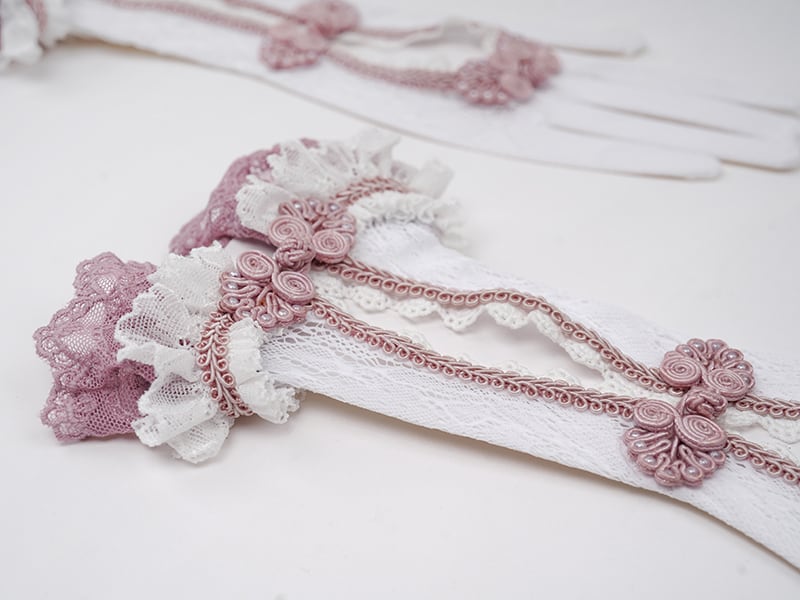 彩花磁 レース手袋 | HoshibakoWorks