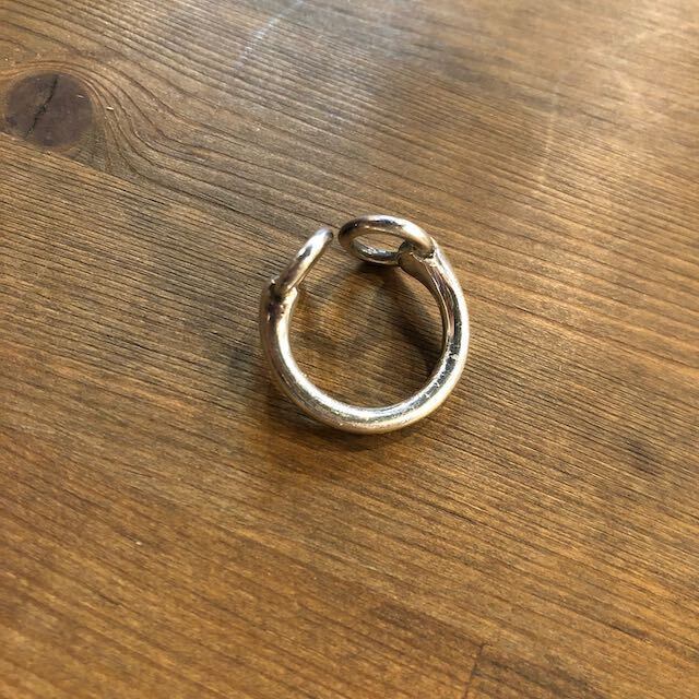 HERMES 　vintage ring エルメス リング　カリヌ　シルバー　50/1220178 | number12 powered by BASE