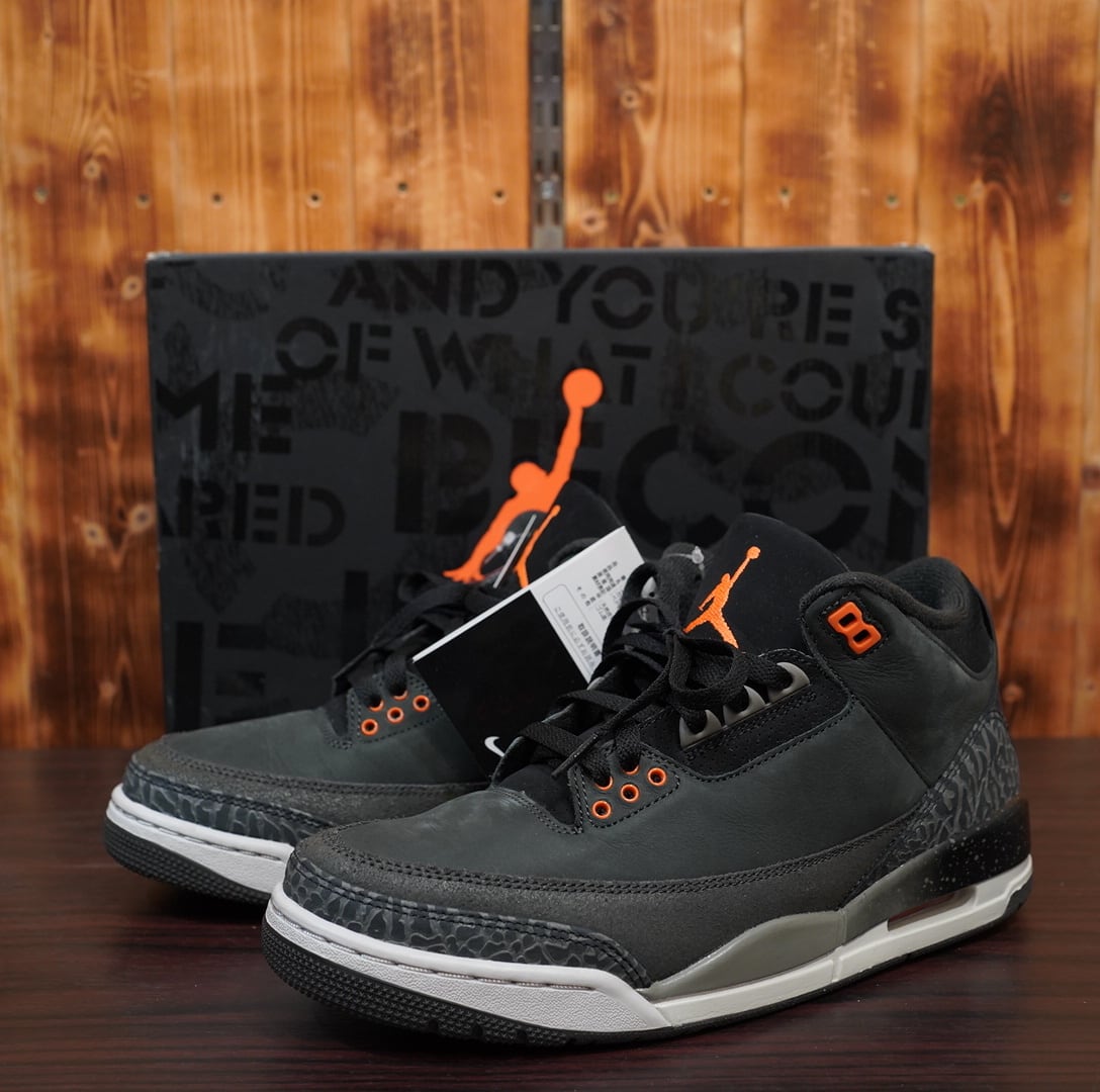 nike air jordan 3 retro fear ct8532-080 us8.5 26.5cm ナイキ エアジョーダン