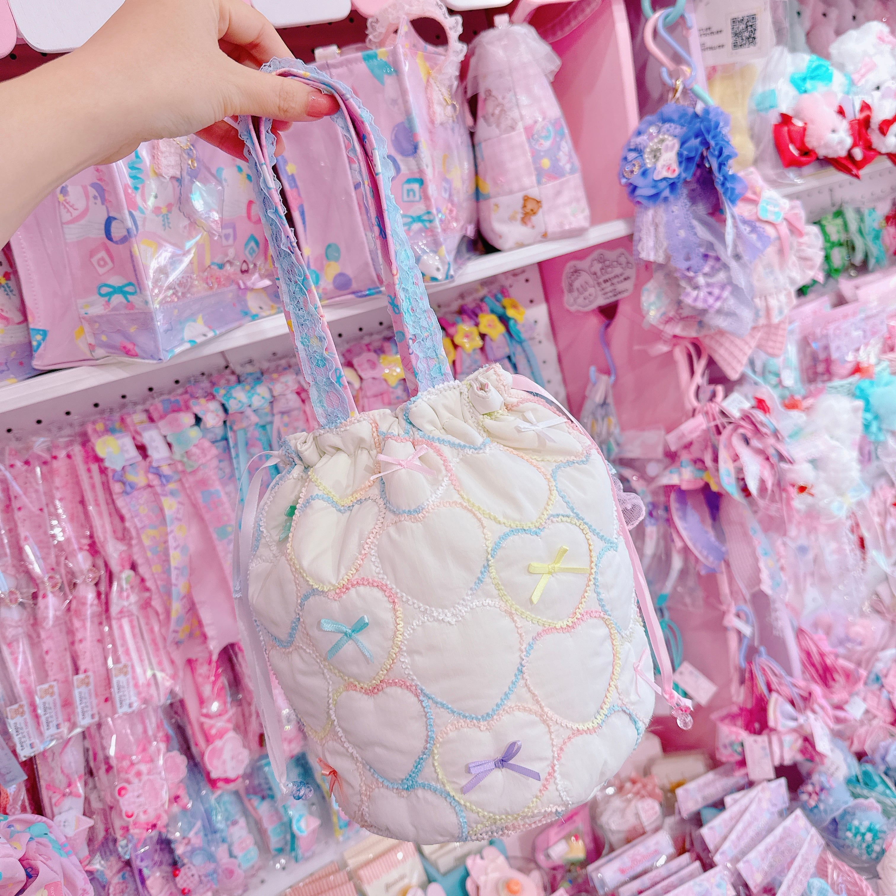 【E3】102-5丸底巾着2wayバッグ(ショルダーひも別売)