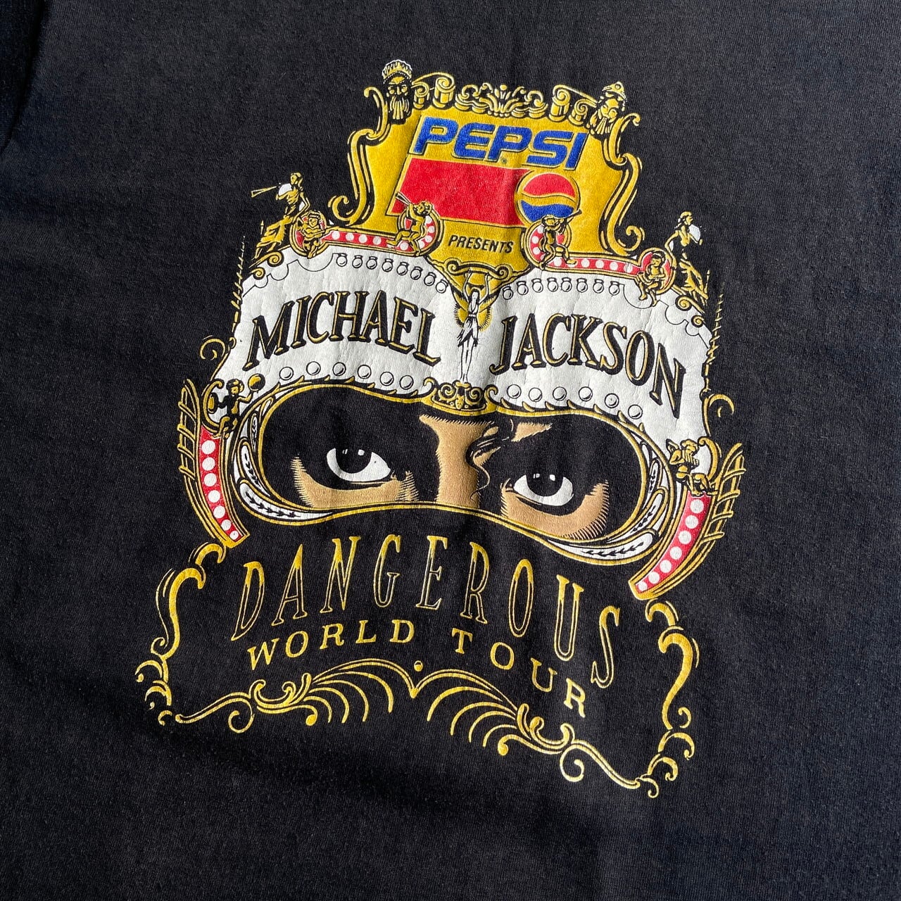 ビンテージ マイケルジャクソン デンジャラス tシャツ 90s