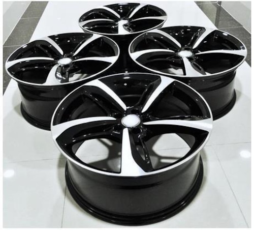 19インチ Black ホイール ( 4本セット ) アウディ A3 A4 S3 S4 RS3 RS4 A6 S6 RS6 A8 S8 TT Q3 -DFO-1210 - 鍛造 ★