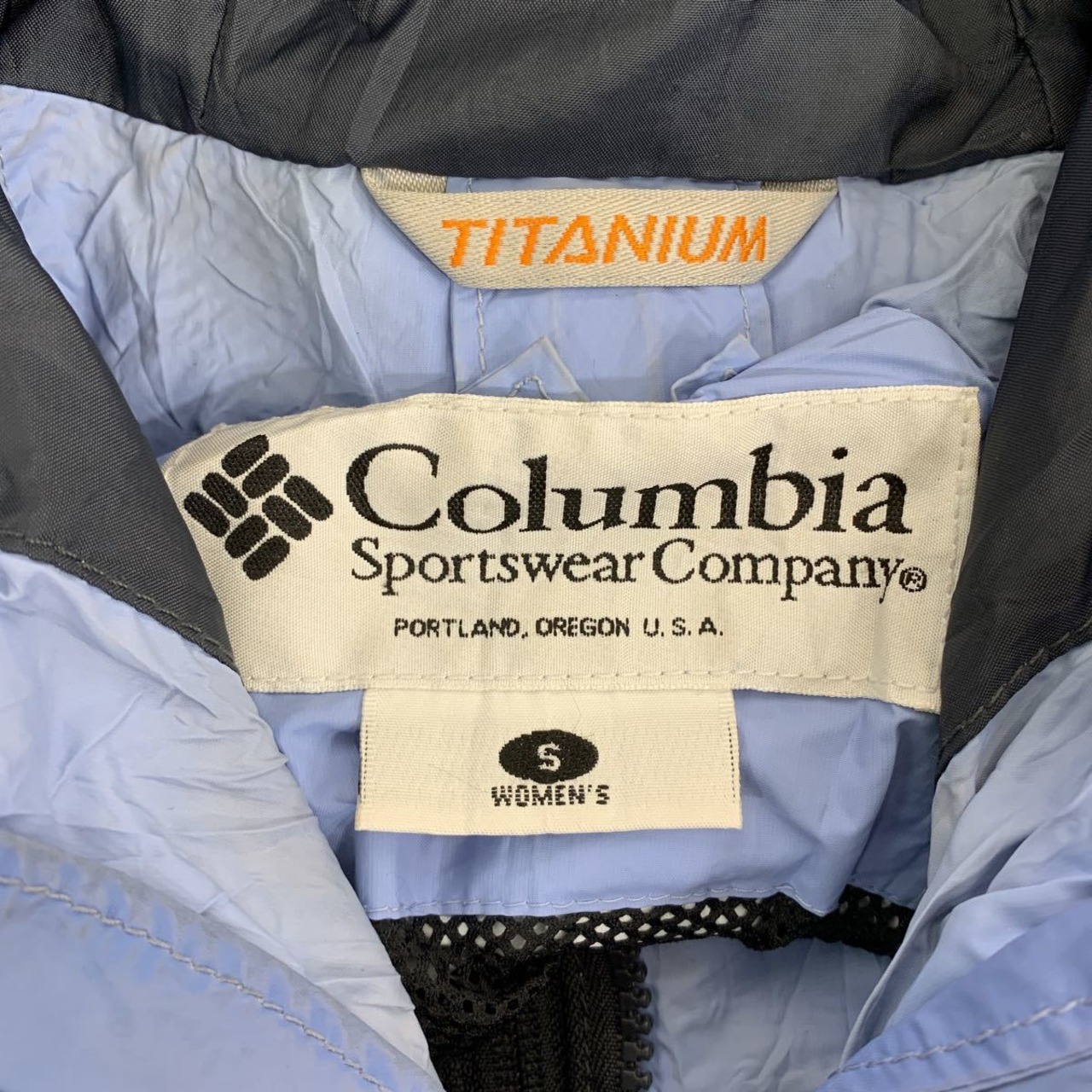 Columbia マウンテンパーカー レディース S ブルー コロンビア 