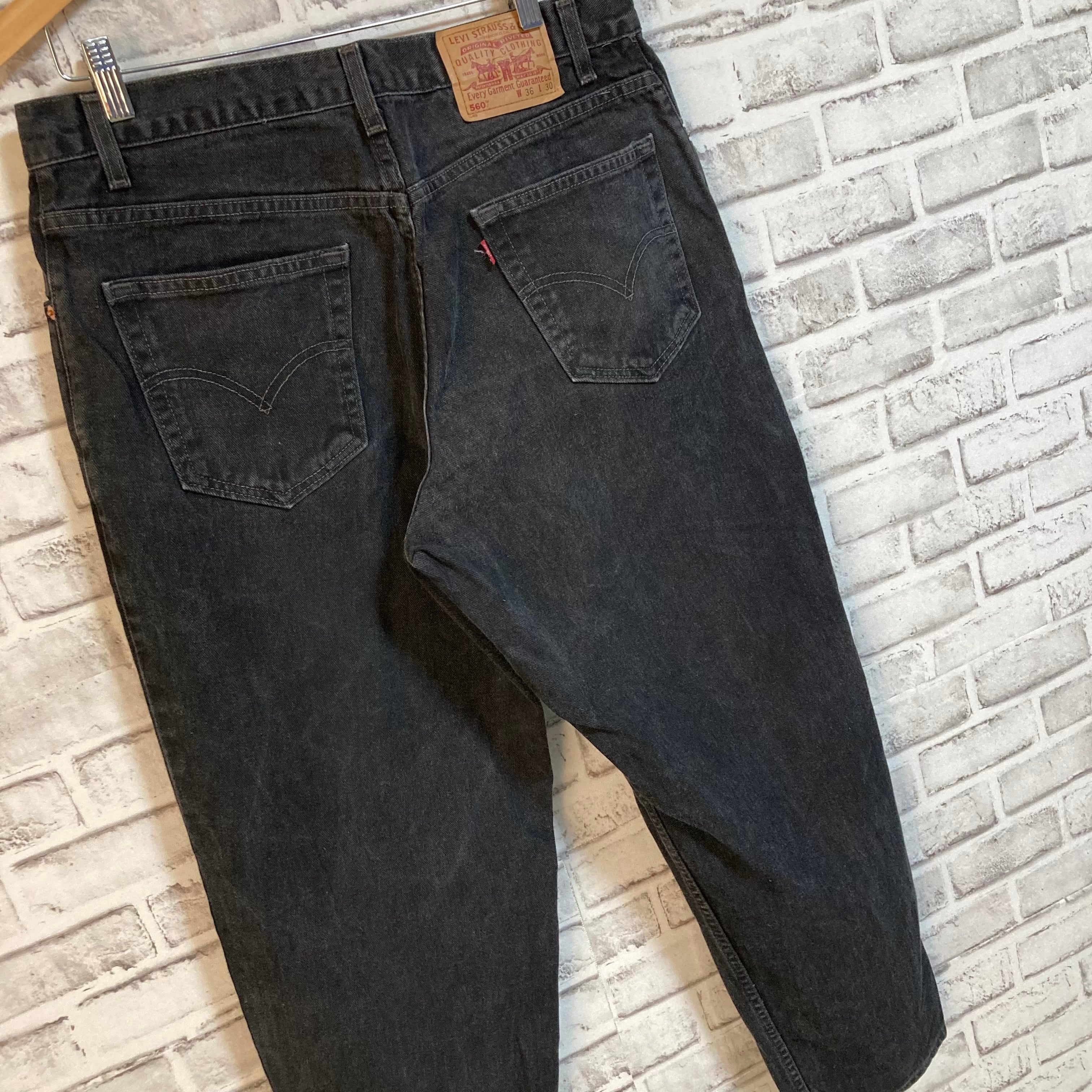 Levi's 560】W36×L30 00s Denim Jeans リーバイス 560 ブラック