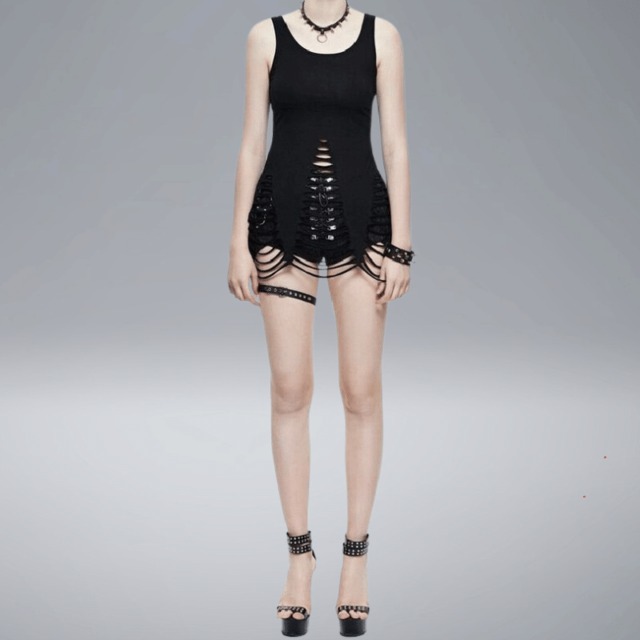 フラワーブロークベスト Tシャツ　20488　