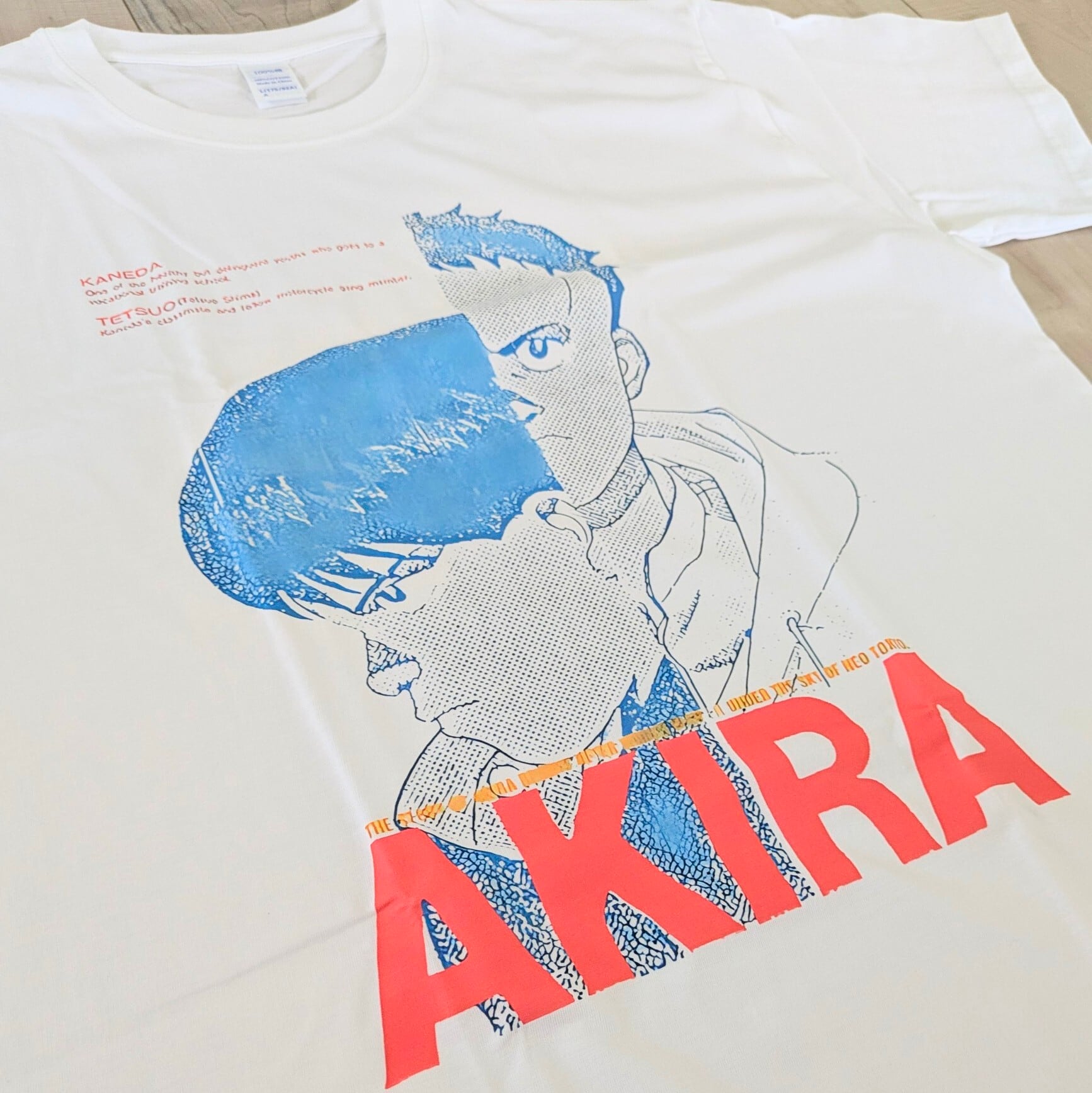 【 AKIRA ( アキラ )  】『KANEDA / TETSUO』Tシャツ / 映画Tシャツ / 大友克洋 〚アメリカン雑貨 アメトイ〛