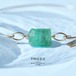 【130 Emerald Song Collection】 エメラルド 鉱物原石 14kgfブレスレット 天然石 アクセサリー