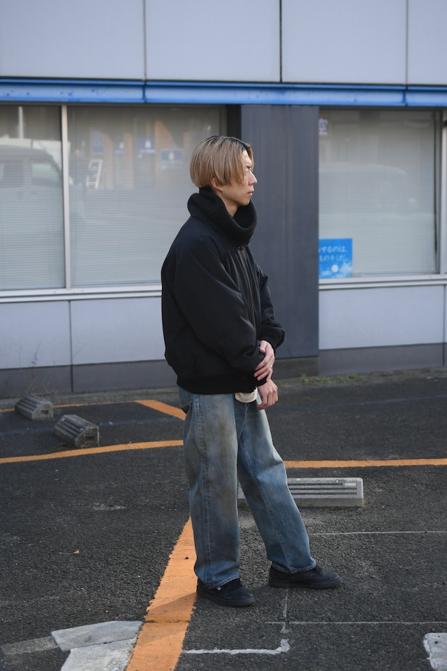 A.PRESSE / No.37 Washed Wide Denim Pants (Indigo)