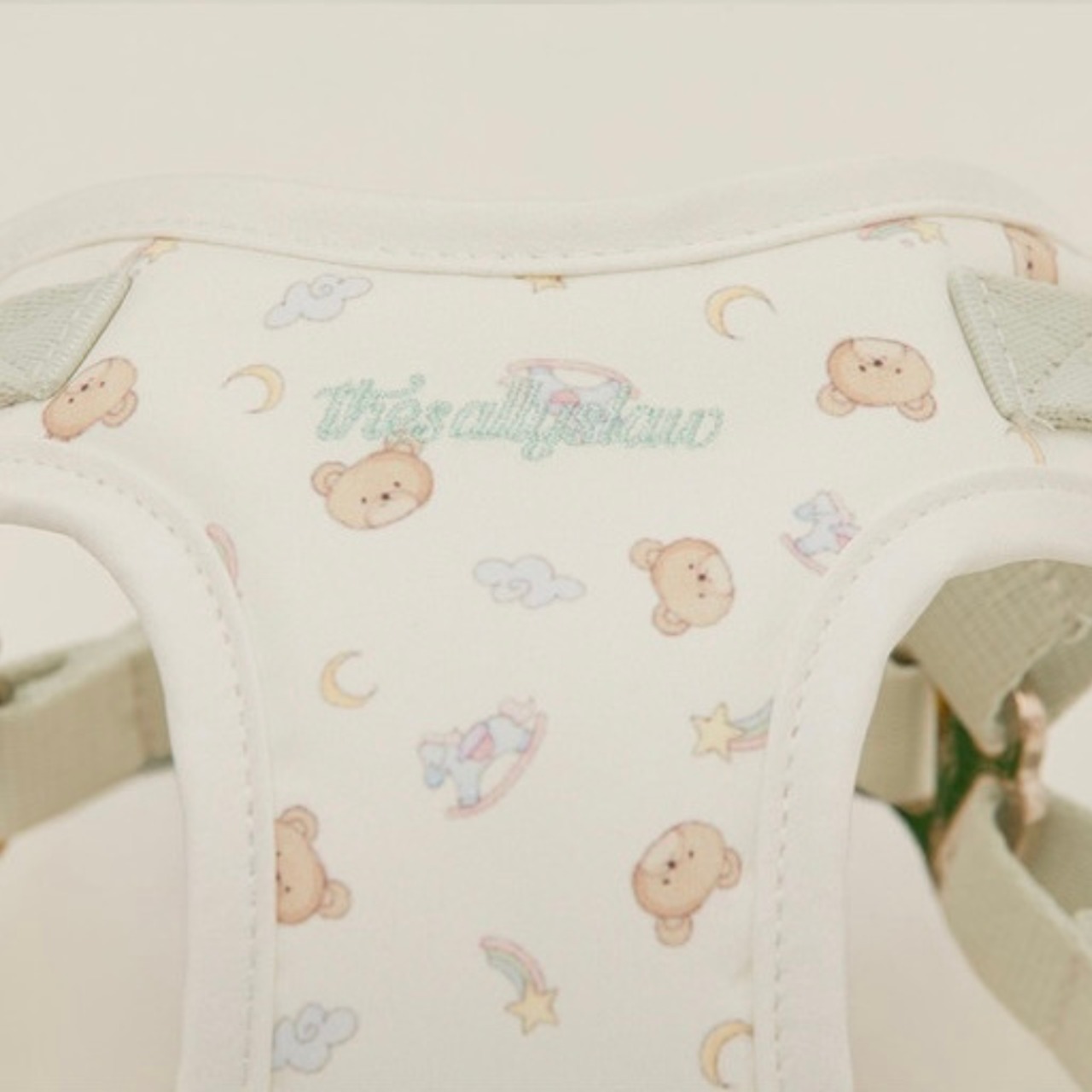 【予約】[ thesallyslaw ] Bailey cushioning harness｜Milk Pistachio - 6
