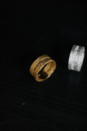 MAISON RUBUS. メゾンルーバス / RECOLLECTION LACE RING (SV×YG)