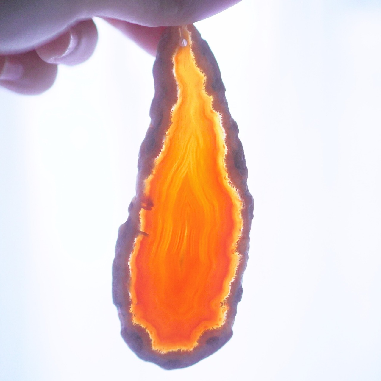 Summer Beach 02 - アゲートヒーリングチャイム / Agate Sun Catcher Wind Chime 261