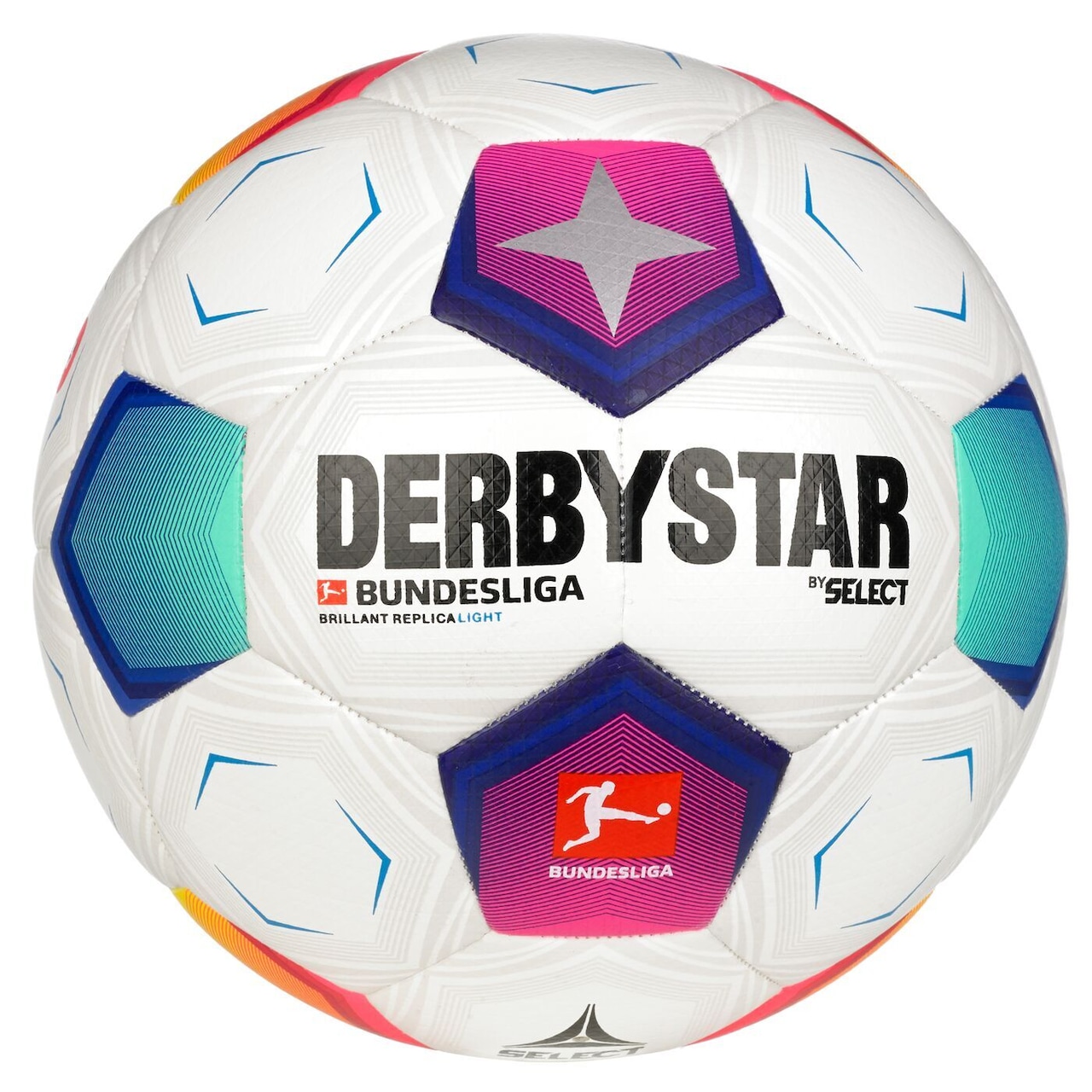 ダービースター DERBYSTAR サッカーボール Bundesliga Brillant Replica V23 レジャーボール Light 4号軽量球