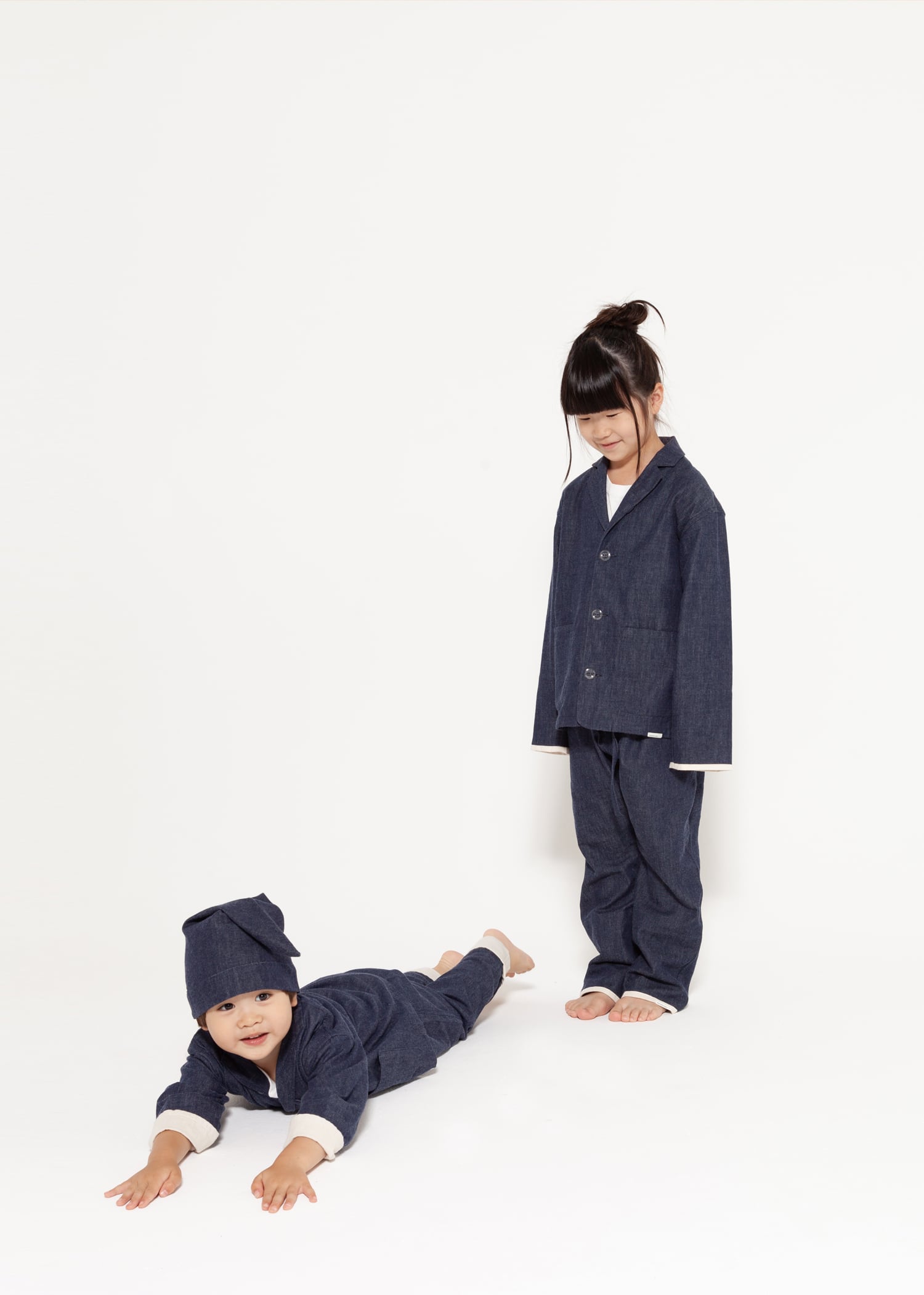 NOWHAW 【21AW】“day Jr.” pajama #denim | 蒔田商店