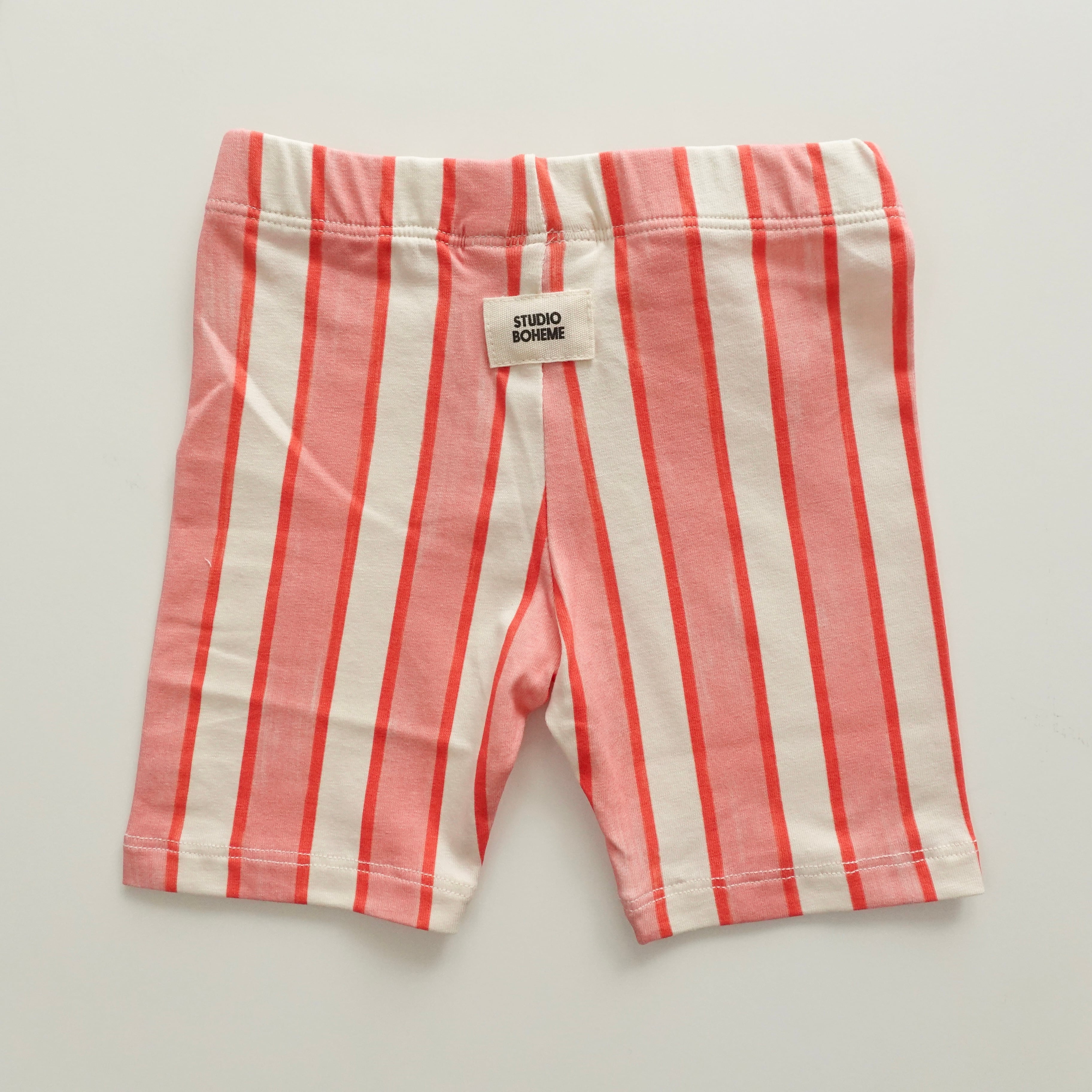 送料無料 STUDIO BOHEME/CYCLIST JEANNIE - PINK / RED STRIPES