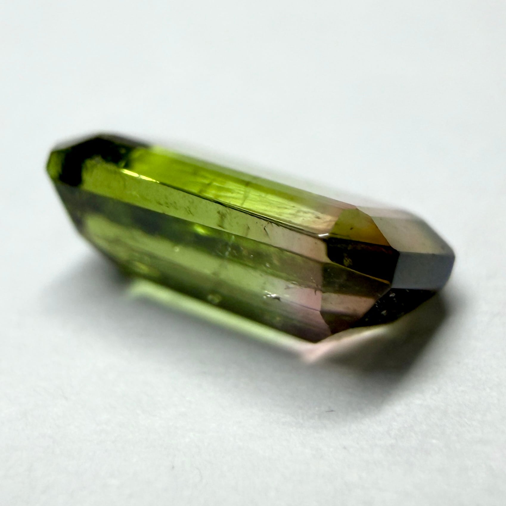 A594 天然バイカラートルマリン 0.795ct | Petal Gem
