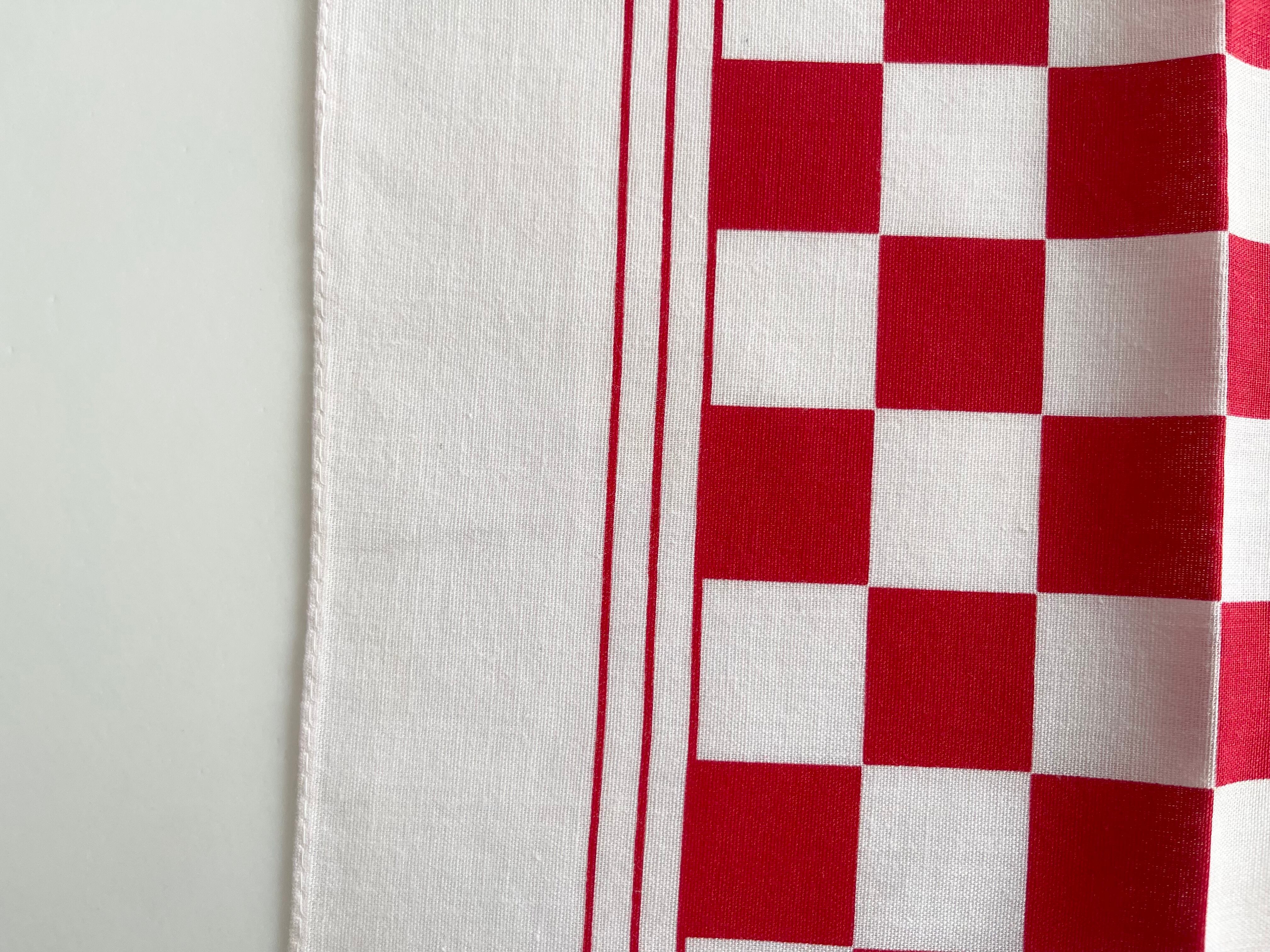 Good】80~90s RN14193 チェッカー ヴィンテージ ビンテージ バンダナ